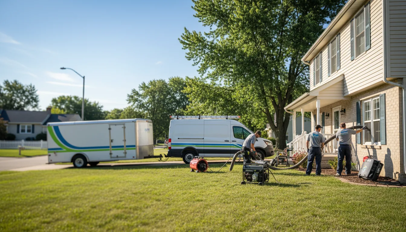 Flooded Basement Restoration And Cleanup With Repair in Seward, NE near me